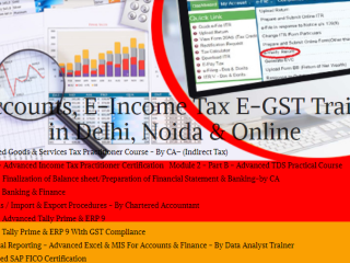 Accounting Course in Delhi, "Learn  Direct Tax Code 2025" 110010